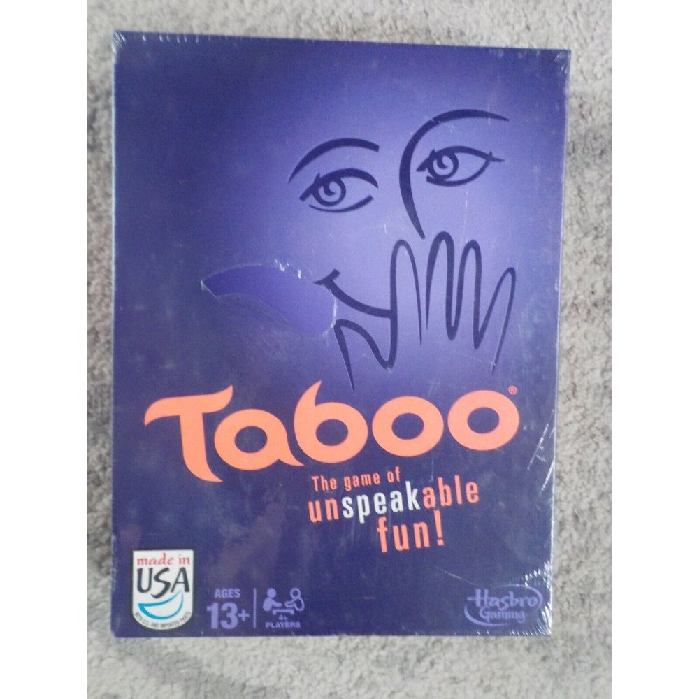 Hasbro Taboo Board Game of Unspeakable Fun 2013 Family Game Night NEW Sealed